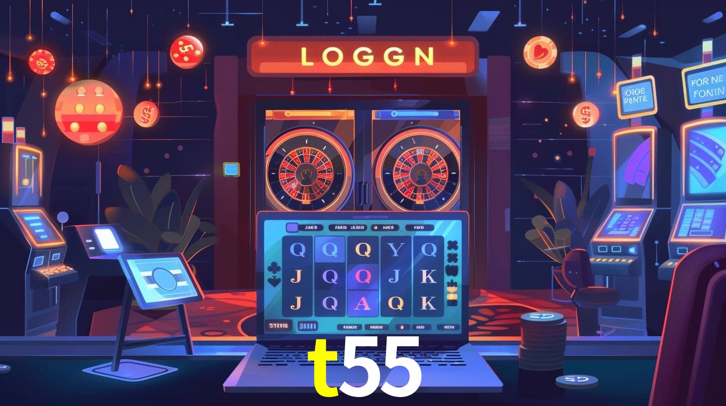 App t55 no celular